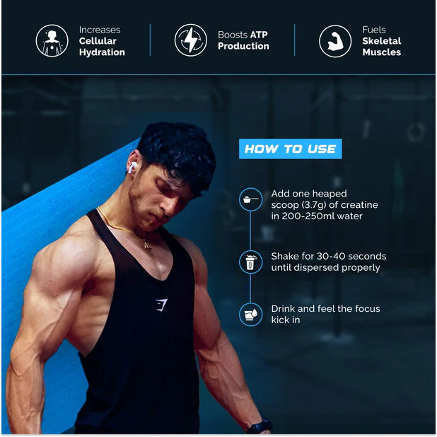 Wellcore - Pure Micronised Creatine Monohydrate (122g, 33 Servings) Fruit Fusion