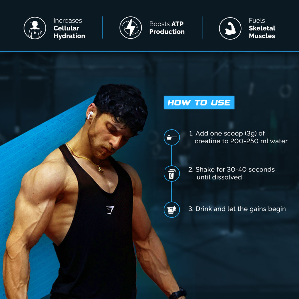 Wellcore - Micronised Creatine Monohydrate (250g, 83 Servings)