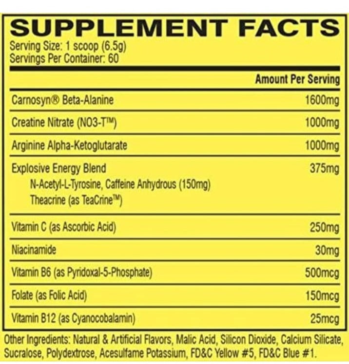 Cellucor C4 Original Pre Workout Powder Sugar Free for Men & Women (60 Servings, Icy Blue Razz)